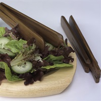 Teak Salad Tongs