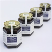 Handmade Blackberry and Apple Conserve with Brandy and Kentish Cobnuts