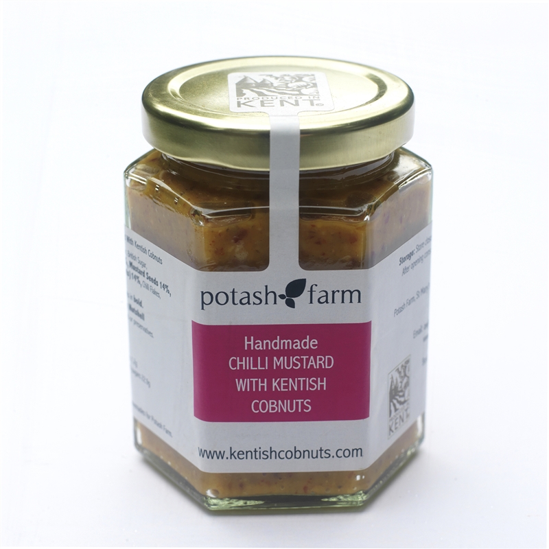 Handmade Chilli Mustard With Kentish Cobnuts