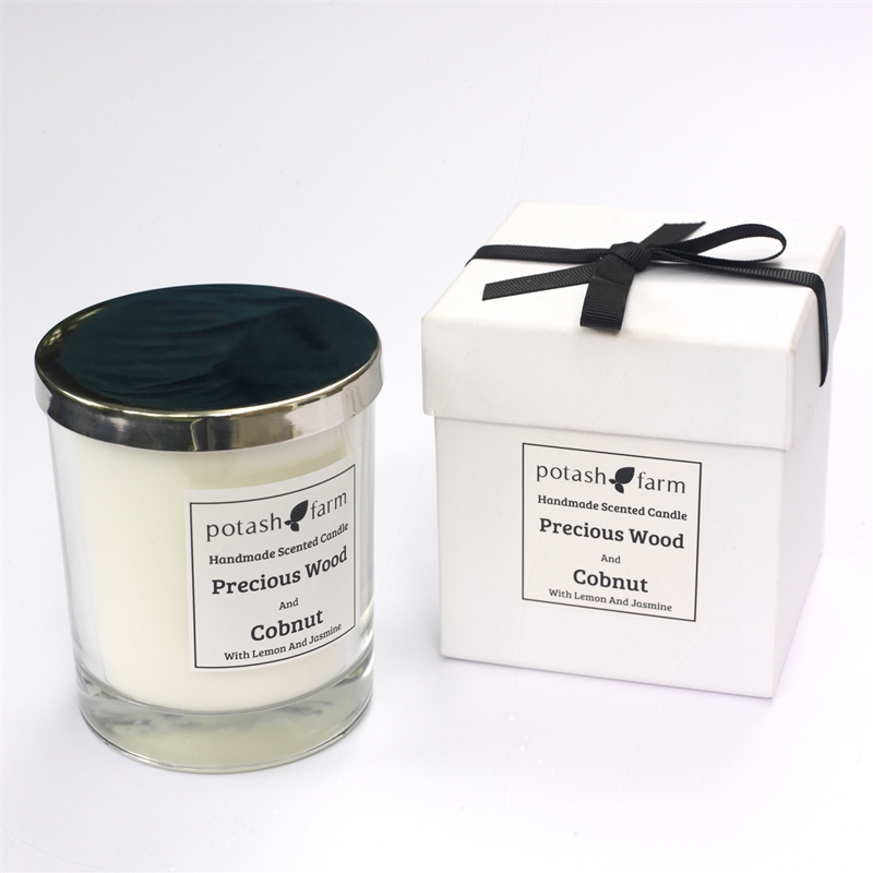 Precious Wood And Cobnut Luxury Candle