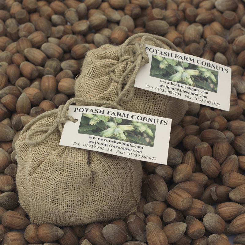 Dehusked Kentish Cobnuts Gift Bags