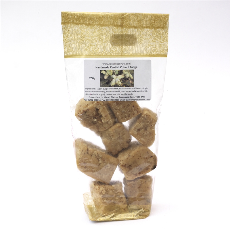 Toasted Kentish Cobnut Fudge