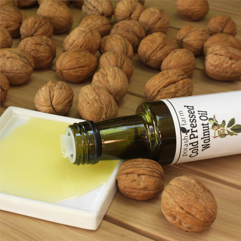 DR.ADORABLE 16 Oz 100% Pure Organic Cold Pressed Walnut Oil – Multi-Purpose, Food Grade